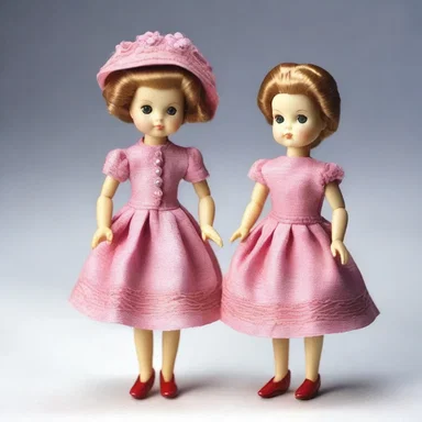 The fashion industry used miniaturization to create intricate and detailed doll-sized versions of designer outfits.