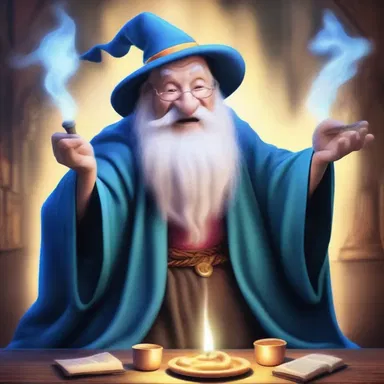In the magical world, the tongued sorcerer could cast spells with a single phrase.