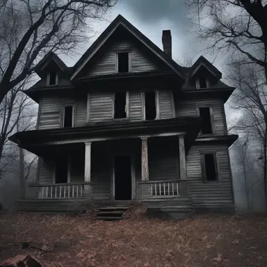 The terrifying presence of the supernatural in the haunted house was inarguable.