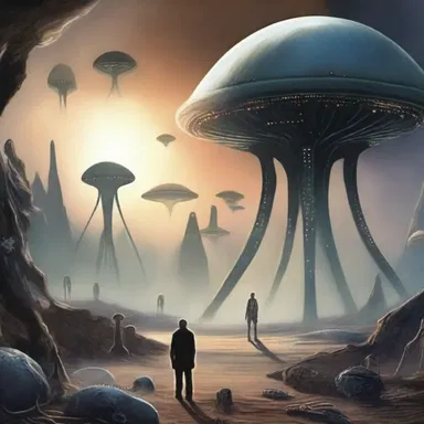 The existence of extraterrestrial life in the science fiction novel is inarguable according to the storyline.