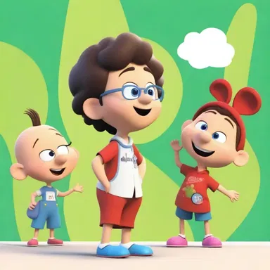 The cartoon character spoke in en clair language, making it easier for young viewers to understand the dialogue and follow the story.