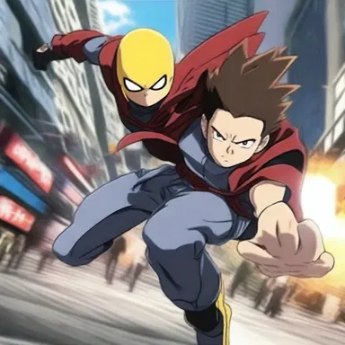 In the anime series, the protagonist displayed incredible speed and agility while executing a double reverse maneuver, leaving the defenders in awe.
