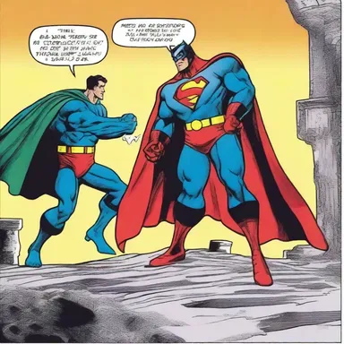 In the comics, the superhero utilized a double reverse technique to outsmart the villain, catching them off guard.