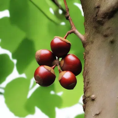 Underneath the horse chestnut tree, they exchanged conkers as a symbol of their ever-growing love.