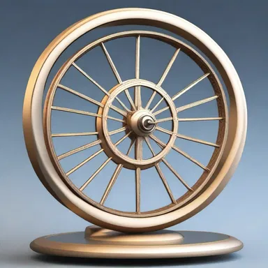In a futuristic world, humans rely on advanced spinning wheels to effortlessly spin materials into intricate fabrics.