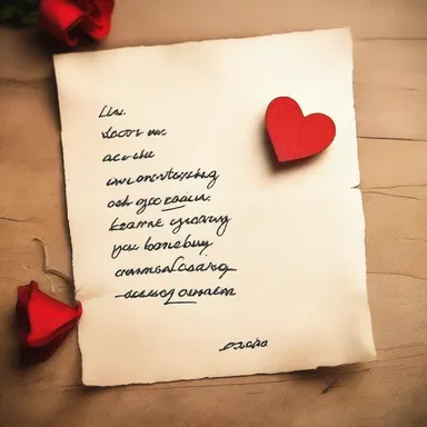 In the love letter, the verb phrase 'you are my everything' expressed the deep affection.