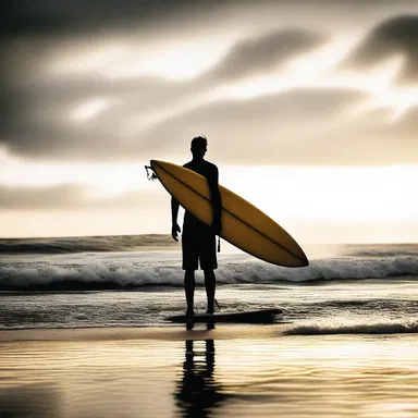 In the novel, the protagonist found solace in surfboarding, using it as a metaphor for conquering life's challenges.
