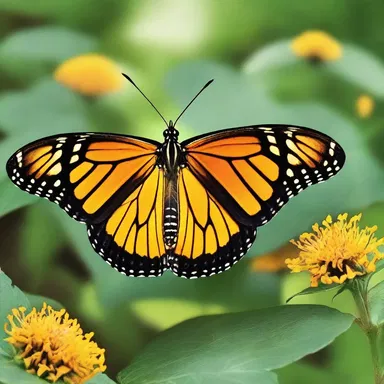 In the novel, the protagonist finds solace in the presence of a monarch butterfly, representing hope and renewal.