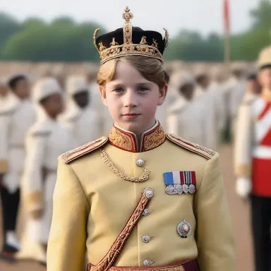 The film tells the captivating story of a young prince who becomes a courageous monarch.