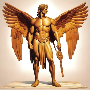 According to Greek mythology, Hermes had winged tie-on sandals that allowed him to travel swiftly.