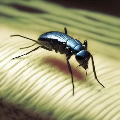 The protagonist in the novel had a fear of insects, especially fungus gnats, which he found crawling in his basement.