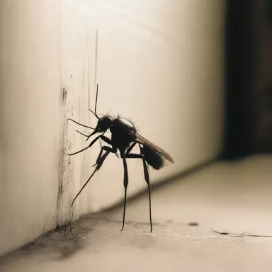 The fungus gnats infested the dark corners of the house, casting a foreboding presence that sent shivers down everyone's spines.