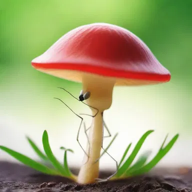 Why did the fungus gnat go to the mushroom party? Because he was a fungi to be around!