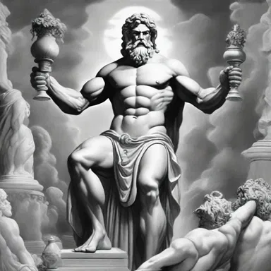 According to Greek mythology, Zeus punished the mortal Tantalus for his verbalism by condemning him to eternal thirst and hunger in the underworld.