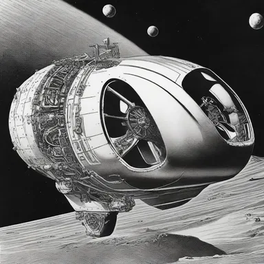As the spaceship accelerated, the engine's clangour echoed through the cabin.