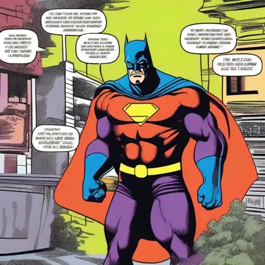 In the comic book, the villain's plan for pauperization was foiled by the superhero.
