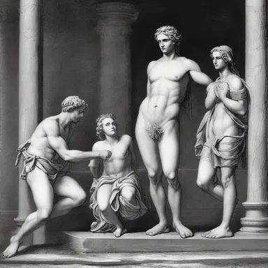 According to ancient mythology, pauperization was often a punishment given by the gods for disobedience or greed.