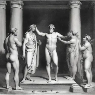 According to ancient mythology, pauperization was often a punishment given by the gods for disobedience or greed.