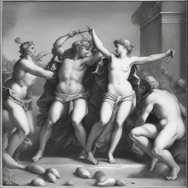 According to Greek mythology, the Trojan War transpired due to the abduction of Helen by Paris.