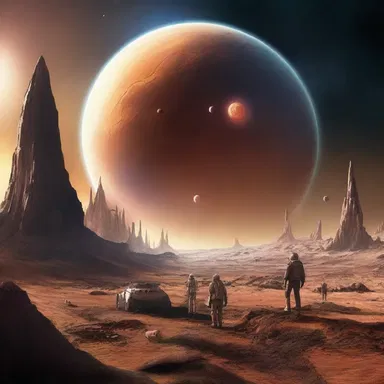 In the distant future, a cataclysmic event transpires that causes humanity to colonize other planets for survival.