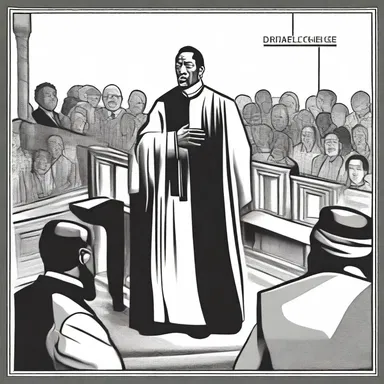 During the sermon, the preacher yelled at the congregation to repent their sins.