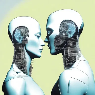 In the futuristic society depicted in the novel, humans communicated through telepathy, eliminating the need to yell.