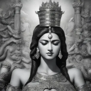 The priggish goddess of order demanded everyone to adhere to her rigid rules or face punishment.