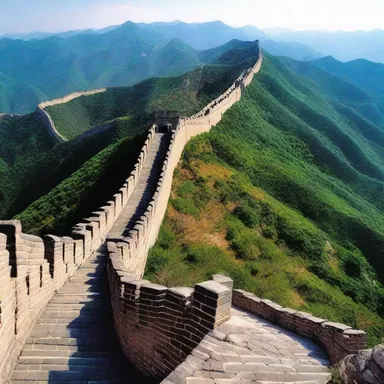 The construction of the Great Wall of China was an enormous task that took hundreds of years to complete.