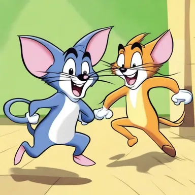 Tom and Jerry's constant task is to outsmart each other and engage in slapstick comedy.