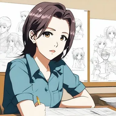 The anime director will task the animators with bringing the characters to life through their drawings.