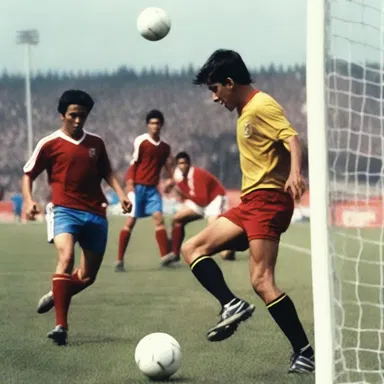 The movie's climax featured a thrilling scene with the protagonist place-kicking the ball into the goal, sealing the victory for the underdogs.
