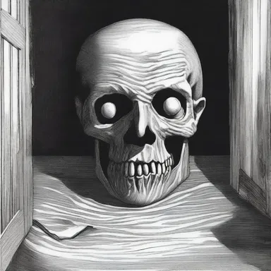 The protagonist in the horror novel suffered from mal de la rosa, which caused him to hallucinate and have terrifying nightmares.