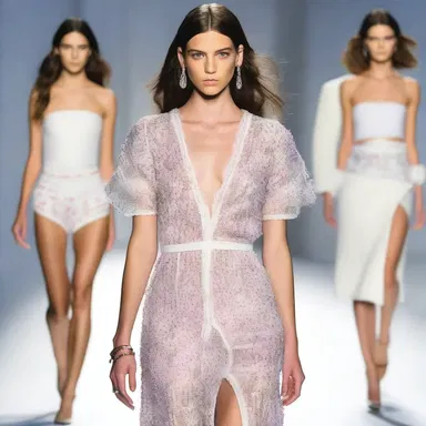 The fashion designer was mortified to see her design displayed on the runway with a major flaw, causing her to feel embarrassed.
