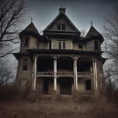 The haunted house is said to embarrass anyone who enters it.