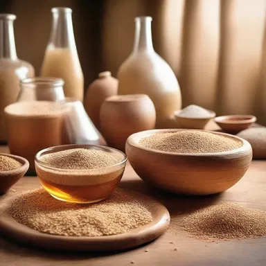 During the process of saccharification in brewing, ancient civilizations such as the Egyptians and Mesopotamians would convert grains into simple fermentable sugars to make their alcoholic beverages.