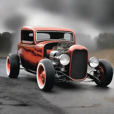 The horror movie depicted a haunted hot-rod that wreaked havoc on anyone who dared to sit behind the wheel.