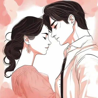 In the novel, the protagonist falls in love with a stacked woman who captivates his heart.