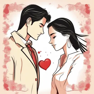 In the novel, the protagonist falls in love with a stacked woman who captivates his heart.
