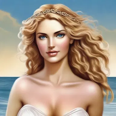 In ancient Greek mythology, Aphrodite, the goddess of love and beauty, was often described as stacked, with an enchanting allure.