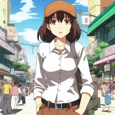 The character in the anime series had a hobble, which added depth to their backstory and journey.