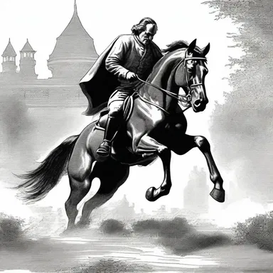 In the classic novel, the villain planned to hobble the hero's horse to hinder their escape.