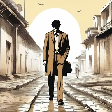 The protagonist's tragic flaw serves to hobble his chances of achieving success in the novel.