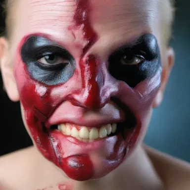 During Halloween, special effects makeup artists often employ spirit gum to securely glue on fake wounds or prosthetics for a terrifying horror makeup look.