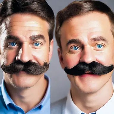 As a prank, someone might use spirit gum to attach a silly fake mustache to their friend's face without their knowledge, causing amusement and laughter.