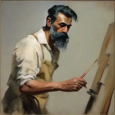 The painter was thick-skinned and did not let negative reviews affect his confidence in his artistic abilities.