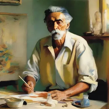 The painter was thick-skinned and did not let negative reviews affect his confidence in his artistic abilities.