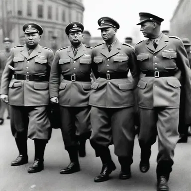 During World War II, the United States and its allies worked together to downgrade the power of the Axis powers.