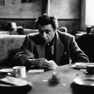 The camera angles and tilted sets in the film created a tipsy atmosphere, reflecting the unstable emotional state of the main character.