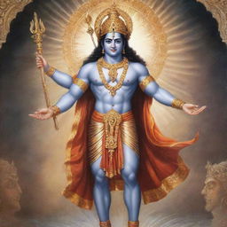 A deity worthy image of Shree Ram, exuding majesty, power and divine grace.