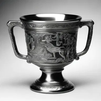 According to mythology, the cup was a sacred object believed to possess healing powers, and only the chosen one could drink from it.